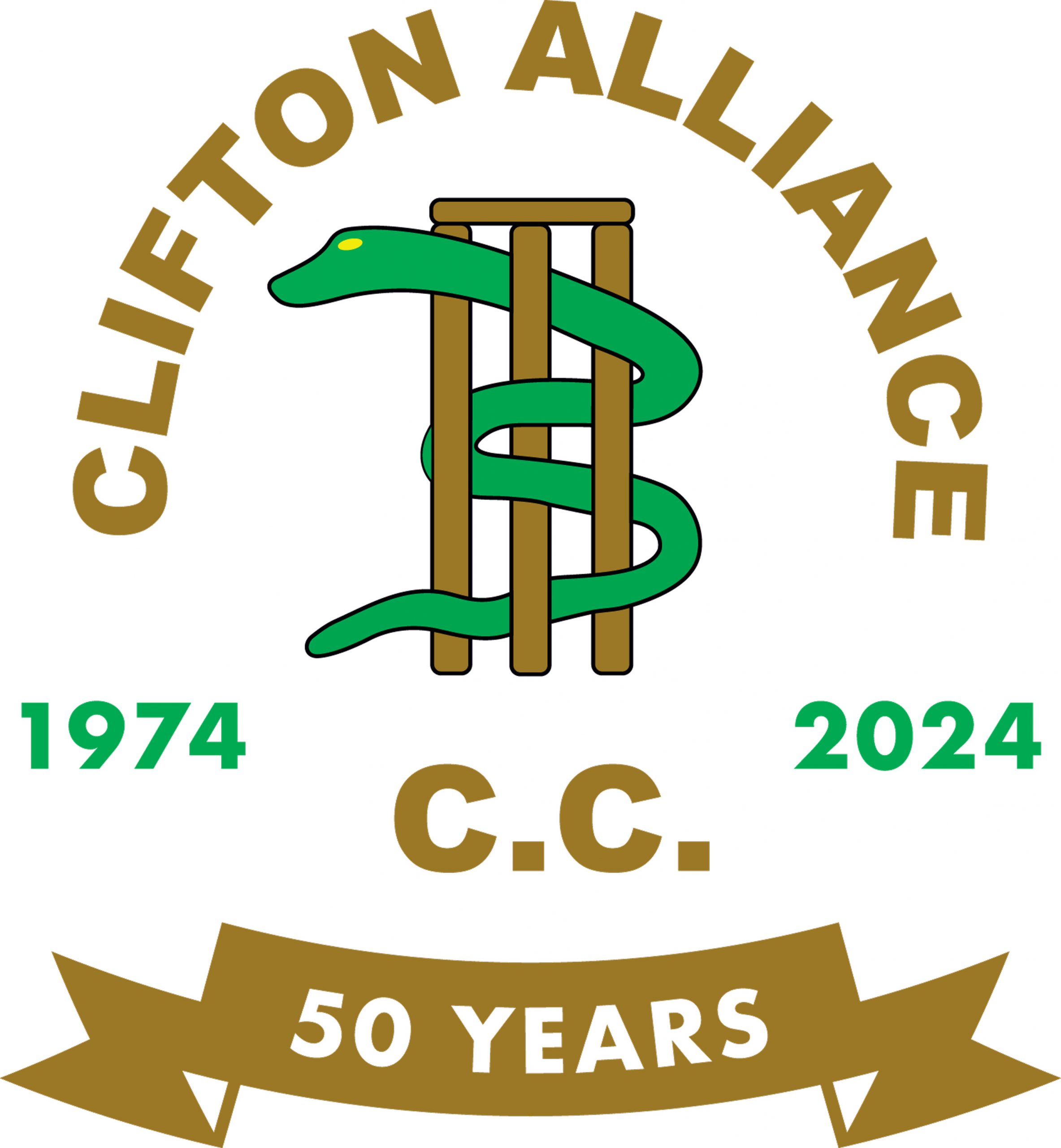 Clifton Alliance 1974-2024 50 years badge
